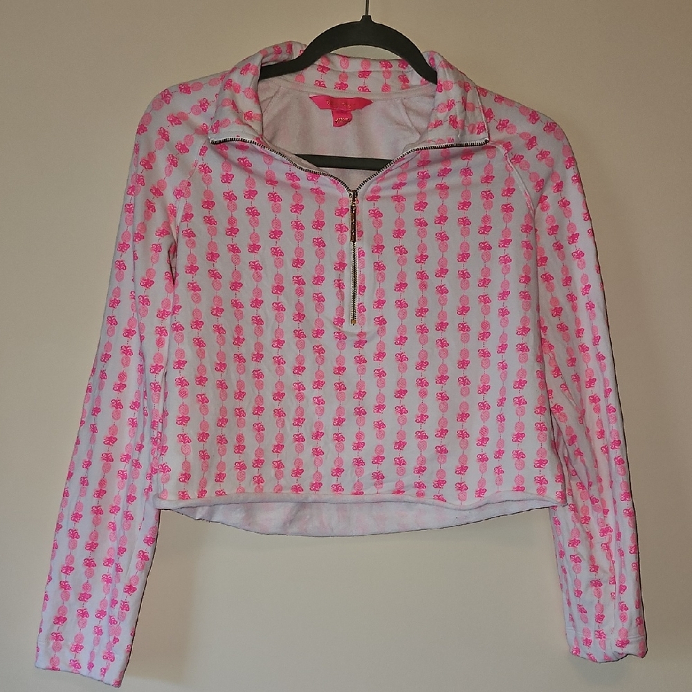 Lilly Pulitzer Cropped Sweatshirt